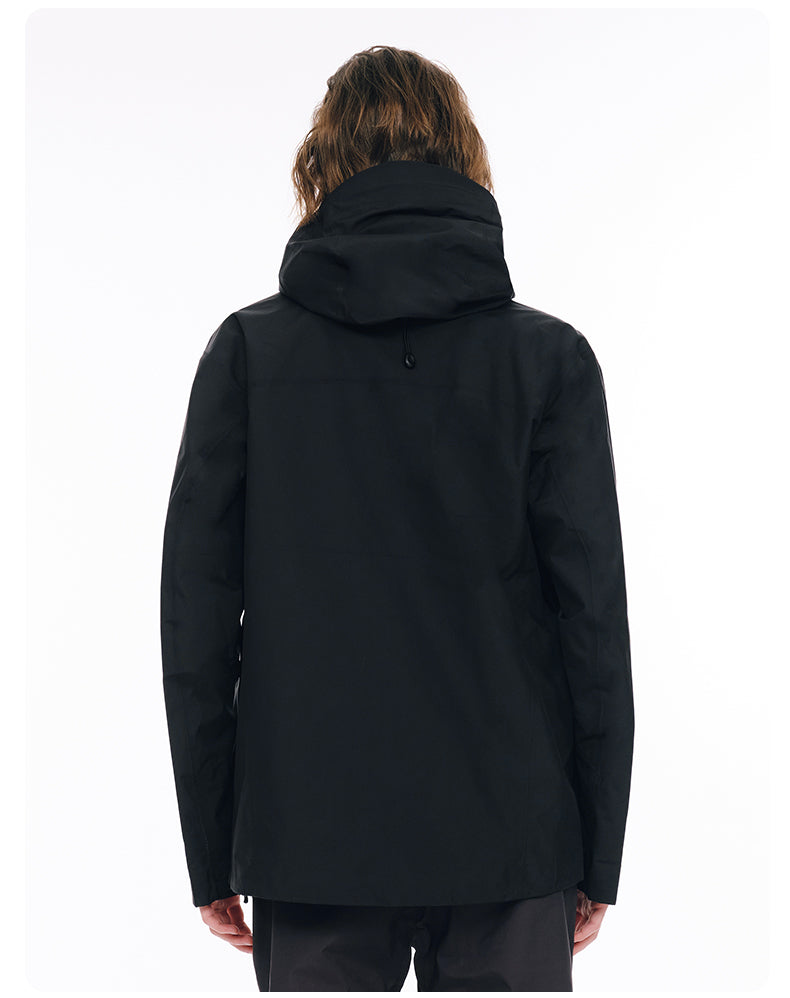 Hooded Lightweight Unisex Waterproof Raincoat Breathable Outdoor Jackets for Hiking STJY23012