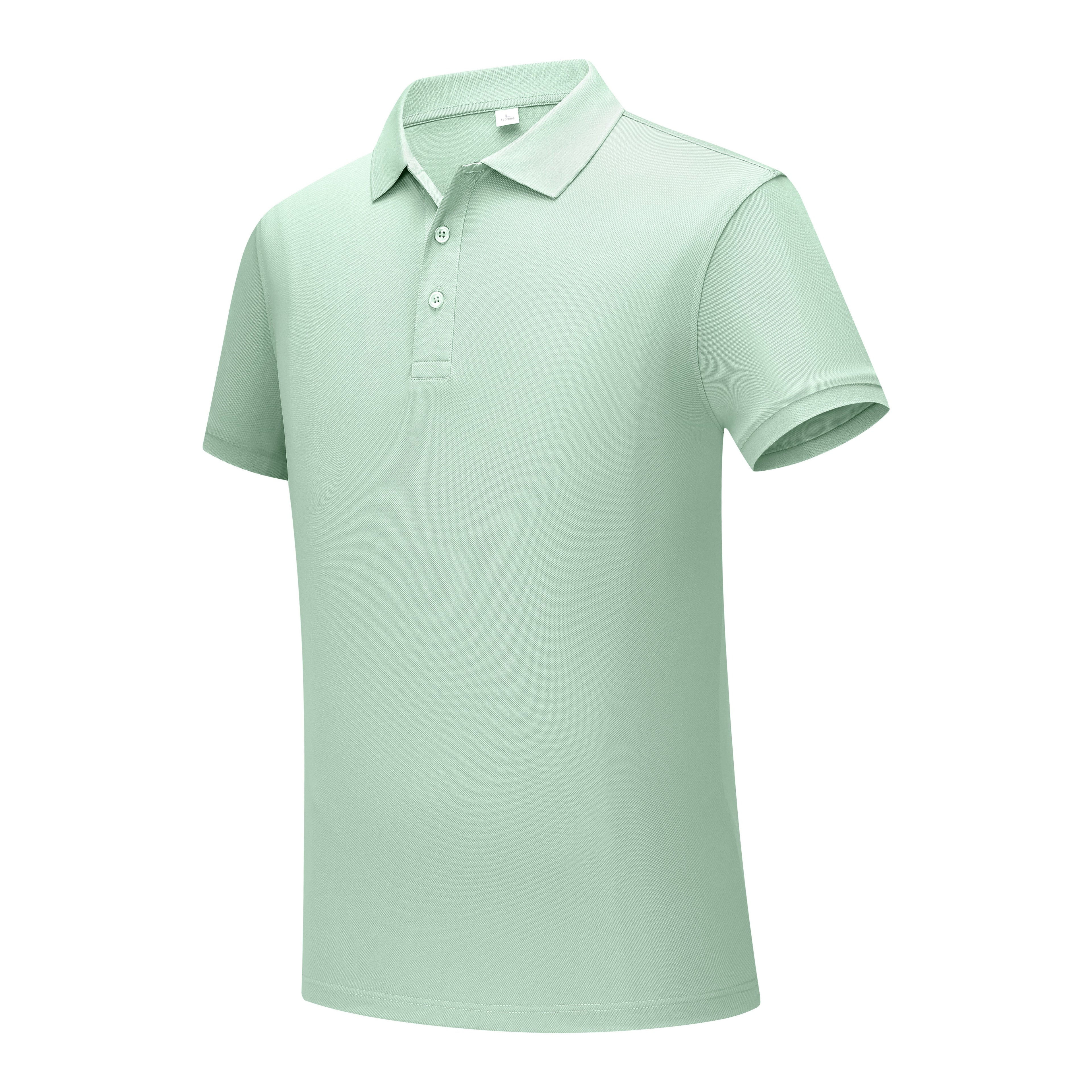 Henly Men's Polo Shirt with Solid Color & Never Deforms Memory Collar STSD501