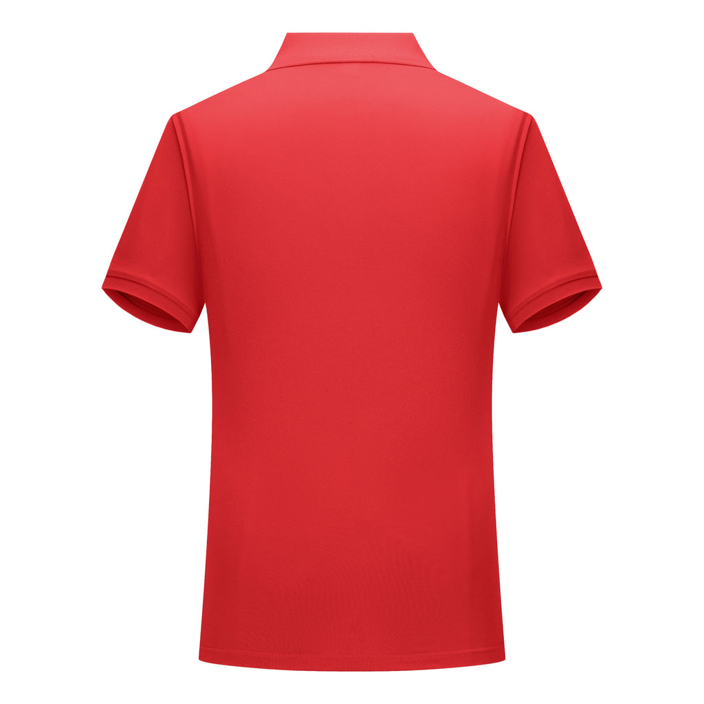 Henly Men's Polo Shirt with Solid Color & Never Deforms Memory Collar STSD501