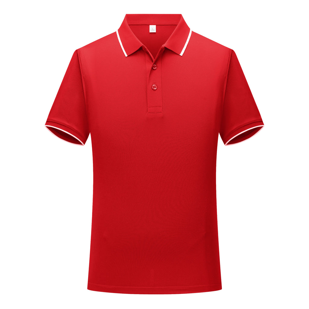 Plus Size Anti-wrinkle Custom Design Soft Breathable Summer Mens Polo Shirts STSD502