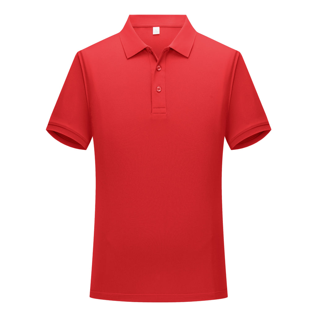 Henly Men's Polo Shirt with Solid Color & Never Deforms Memory Collar STSD501
