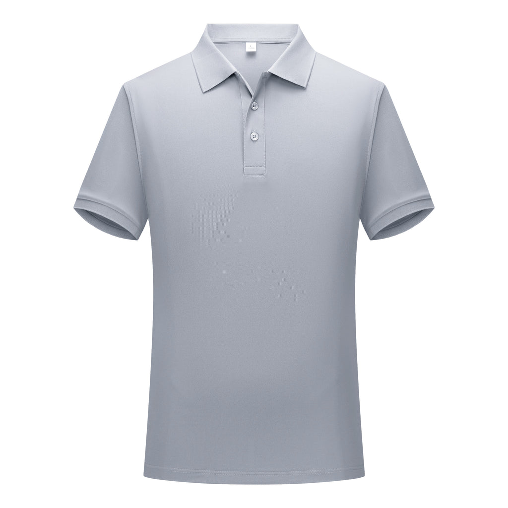 Henly Men's Polo Shirt with Solid Color & Never Deforms Memory Collar STSD501