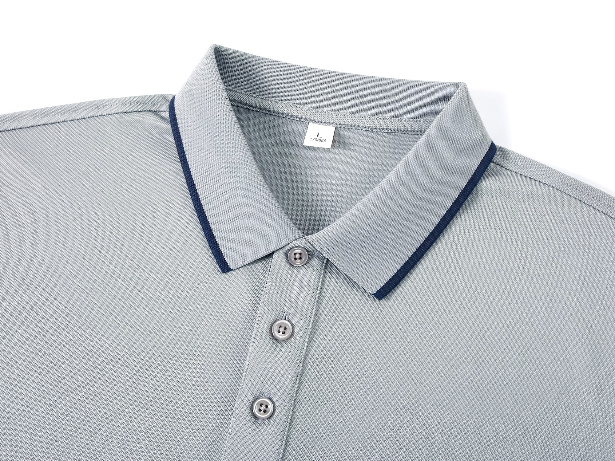 Plus Size Anti-wrinkle Custom Design Soft Breathable Summer Mens Polo Shirts STSD502