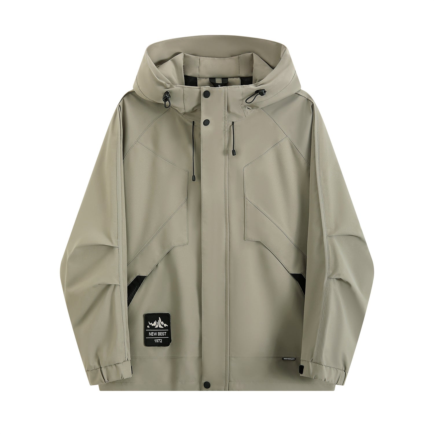 Custom Logo Outdoor Jacket Stand Collar Windproof Jacket STJY2502