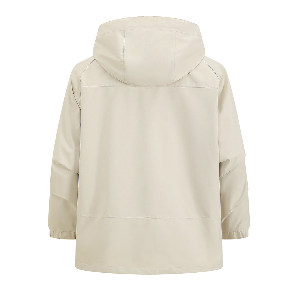 Custom Logo Outdoor Jacket Stand Collar Windproof Jacket STJY2502