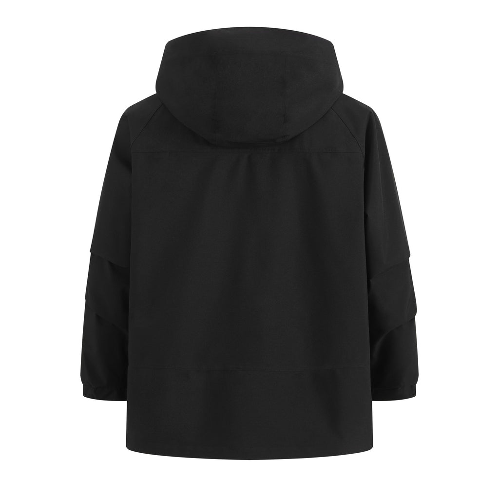 Custom Logo Outdoor Jacket Stand Collar Windproof Jacket STJY2502