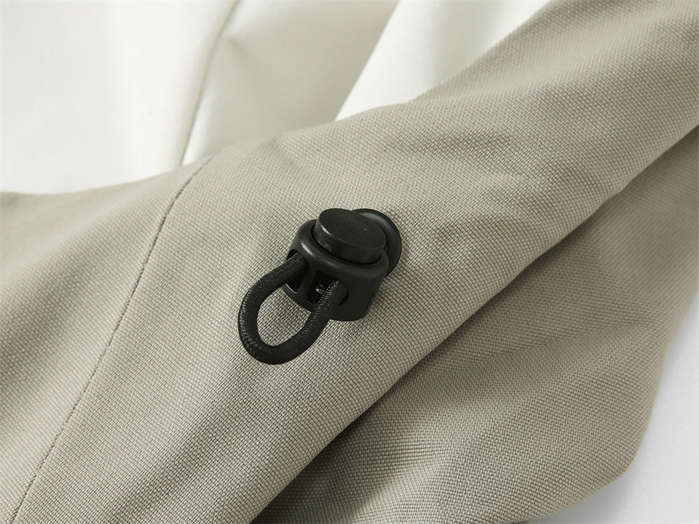 Custom Hooded Outdoor Cycling Hiking Rain Jacket Breathable Waterproof Windbreaker Jacket STJY2503