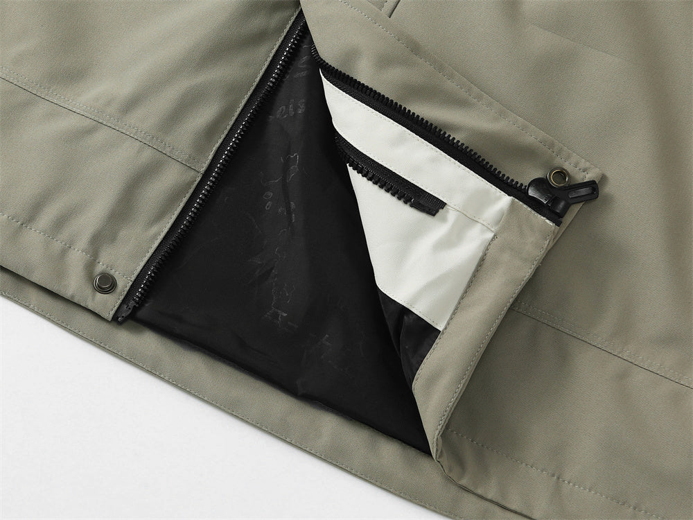 Custom Hooded Outdoor Cycling Hiking Rain Jacket Breathable Waterproof Windbreaker Jacket STJY2503