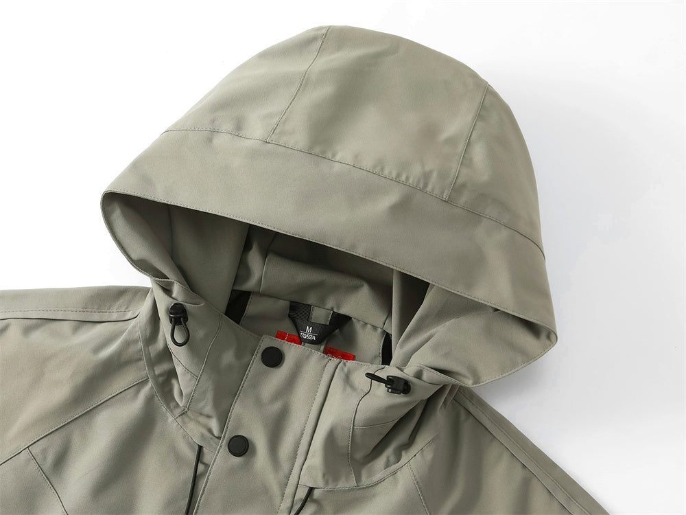 Custom Logo Outdoor Jacket Stand Collar Windproof Jacket STJY2502