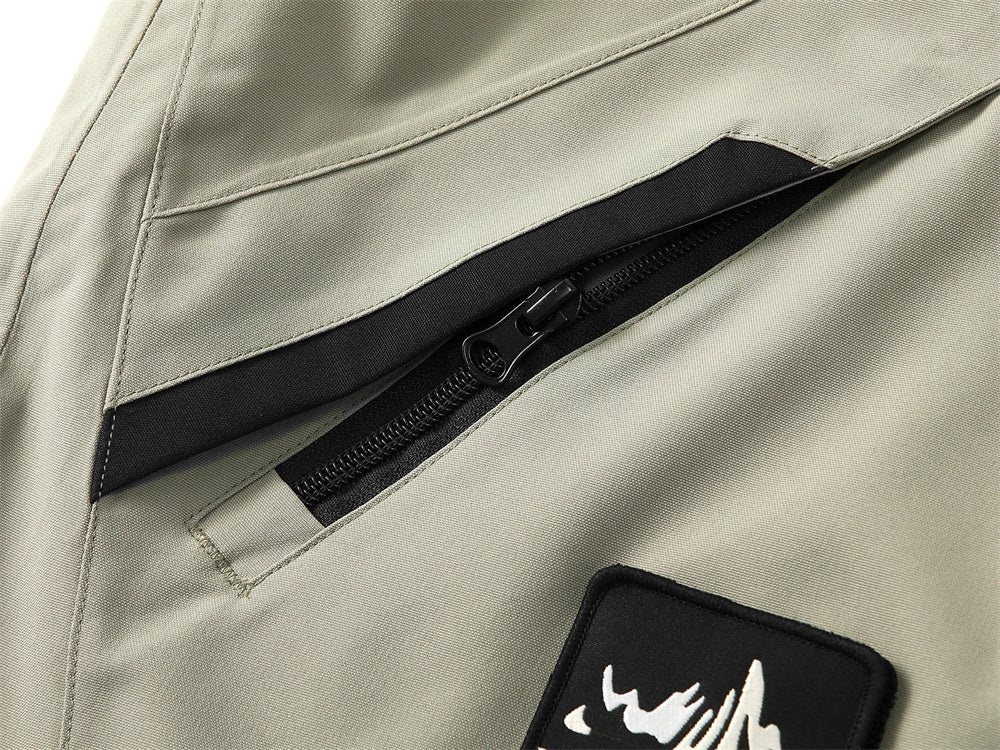 Custom Logo Outdoor Jacket Stand Collar Windproof Jacket STJY2502