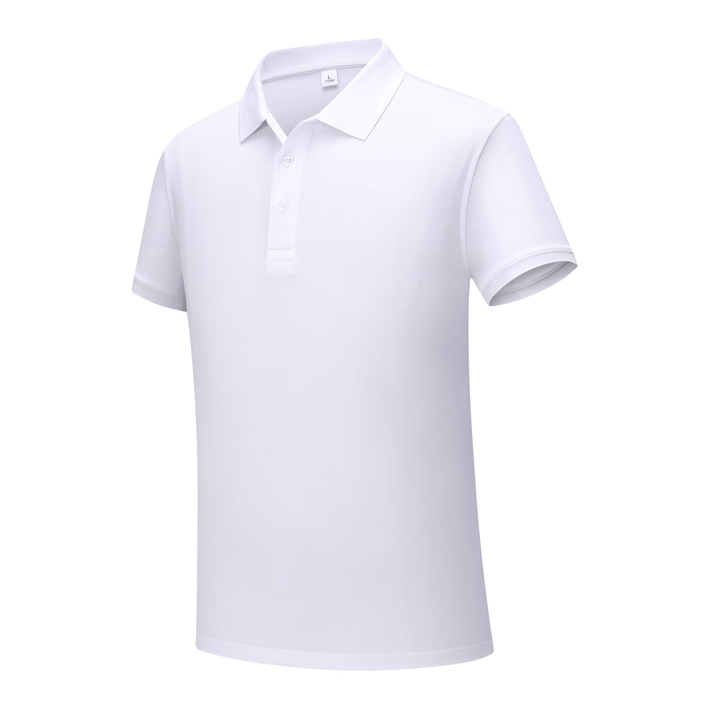 Henly Men's Polo Shirt with Solid Color & Never Deforms Memory Collar STSD501