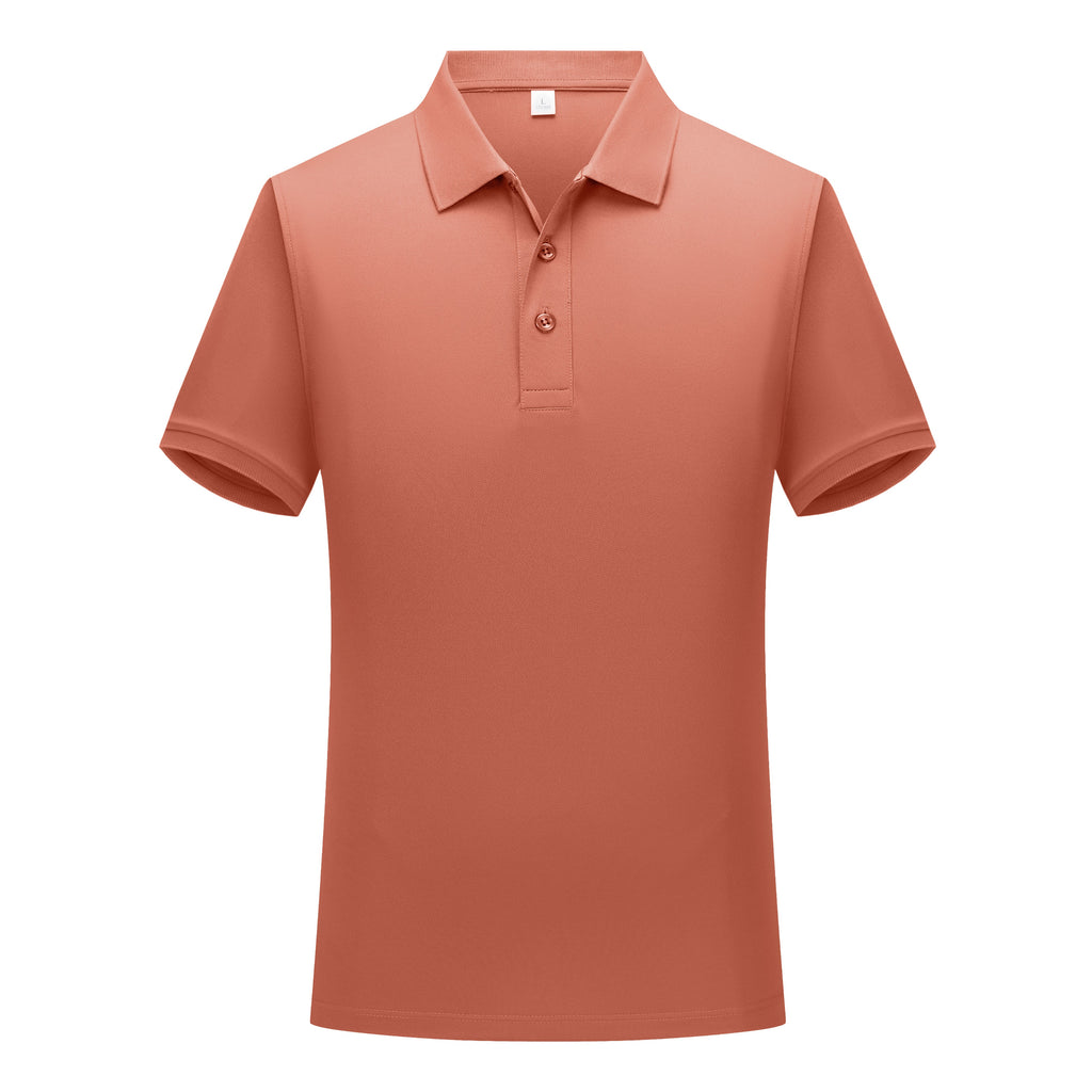 Henly Men's Polo Shirt with Solid Color & Never Deforms Memory Collar STSD501