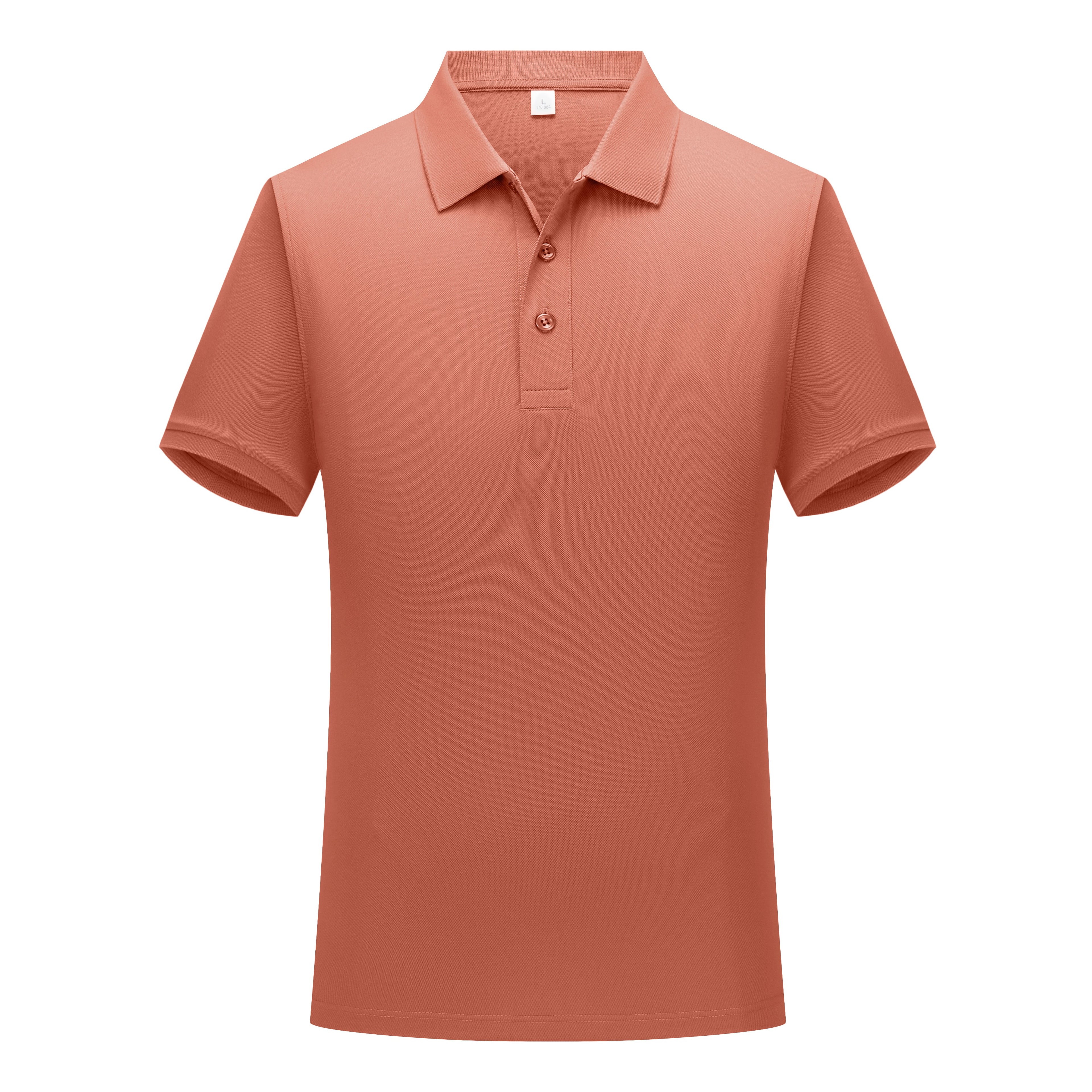 Henly Men's Polo Shirt with Solid Color & Never Deforms Memory Collar STSD501