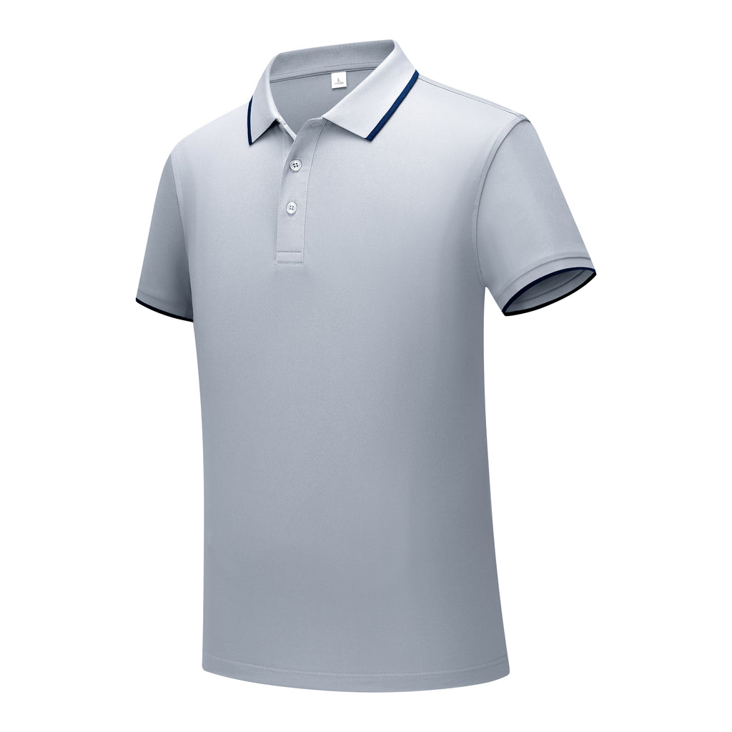 Plus Size Anti-wrinkle Custom Design Soft Breathable Summer Mens Polo Shirts STSD502