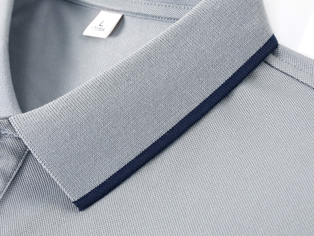 Plus Size Anti-wrinkle Custom Design Soft Breathable Summer Mens Polo Shirts STSD502