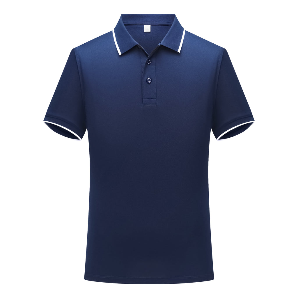 Plus Size Anti-wrinkle Custom Design Soft Breathable Summer Mens Polo Shirts STSD502