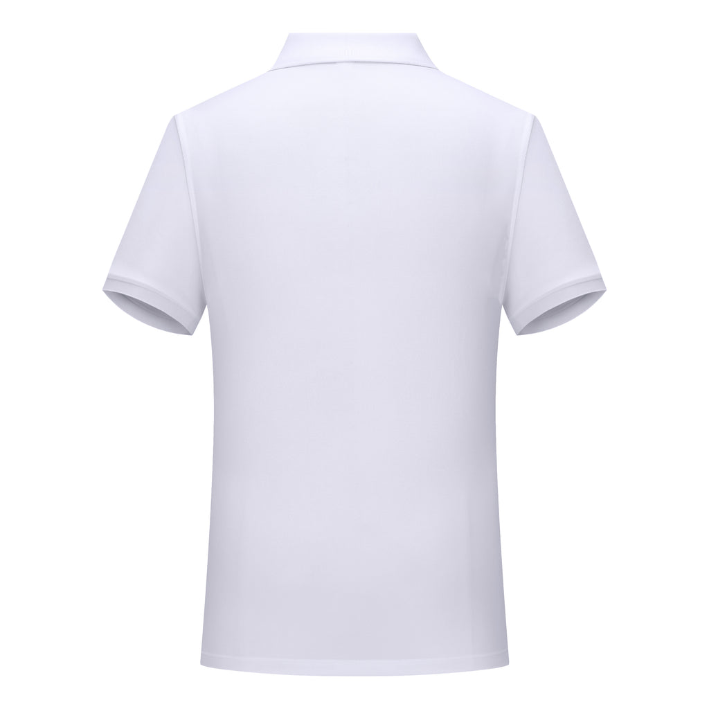 Henly Men's Polo Shirt with Solid Color & Never Deforms Memory Collar STSD501