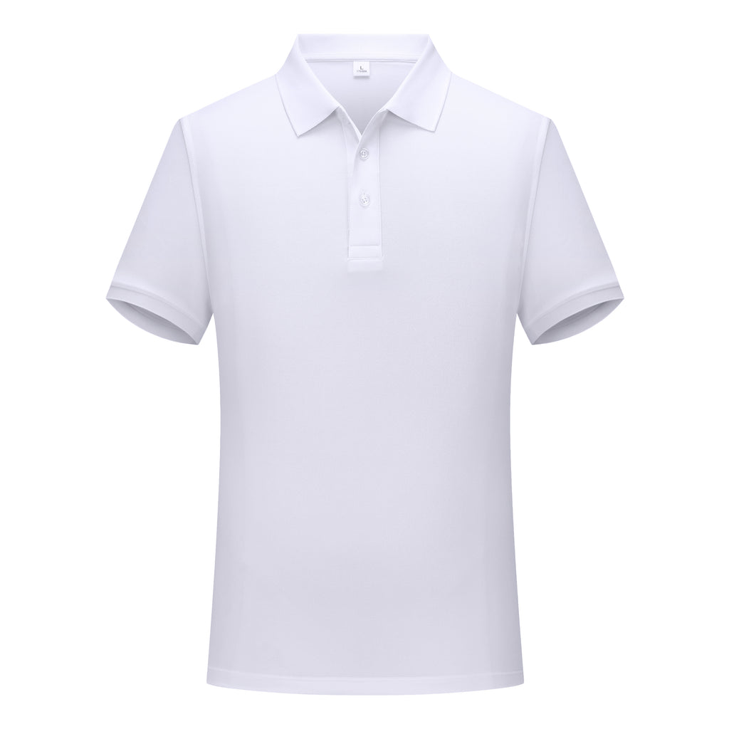 Henly Men's Polo Shirt with Solid Color & Never Deforms Memory Collar STSD501