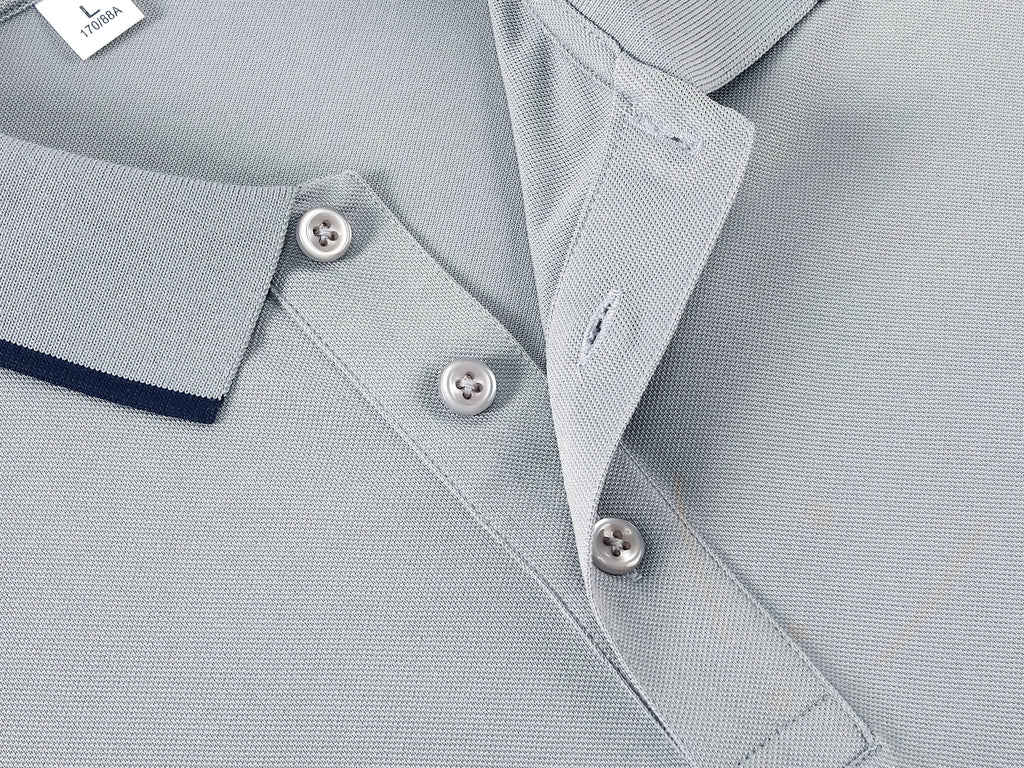 Plus Size Anti-wrinkle Custom Design Soft Breathable Summer Mens Polo Shirts STSD502