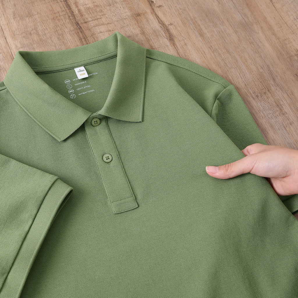 Classic Casual Style Custom Polo Shirts STSD900
