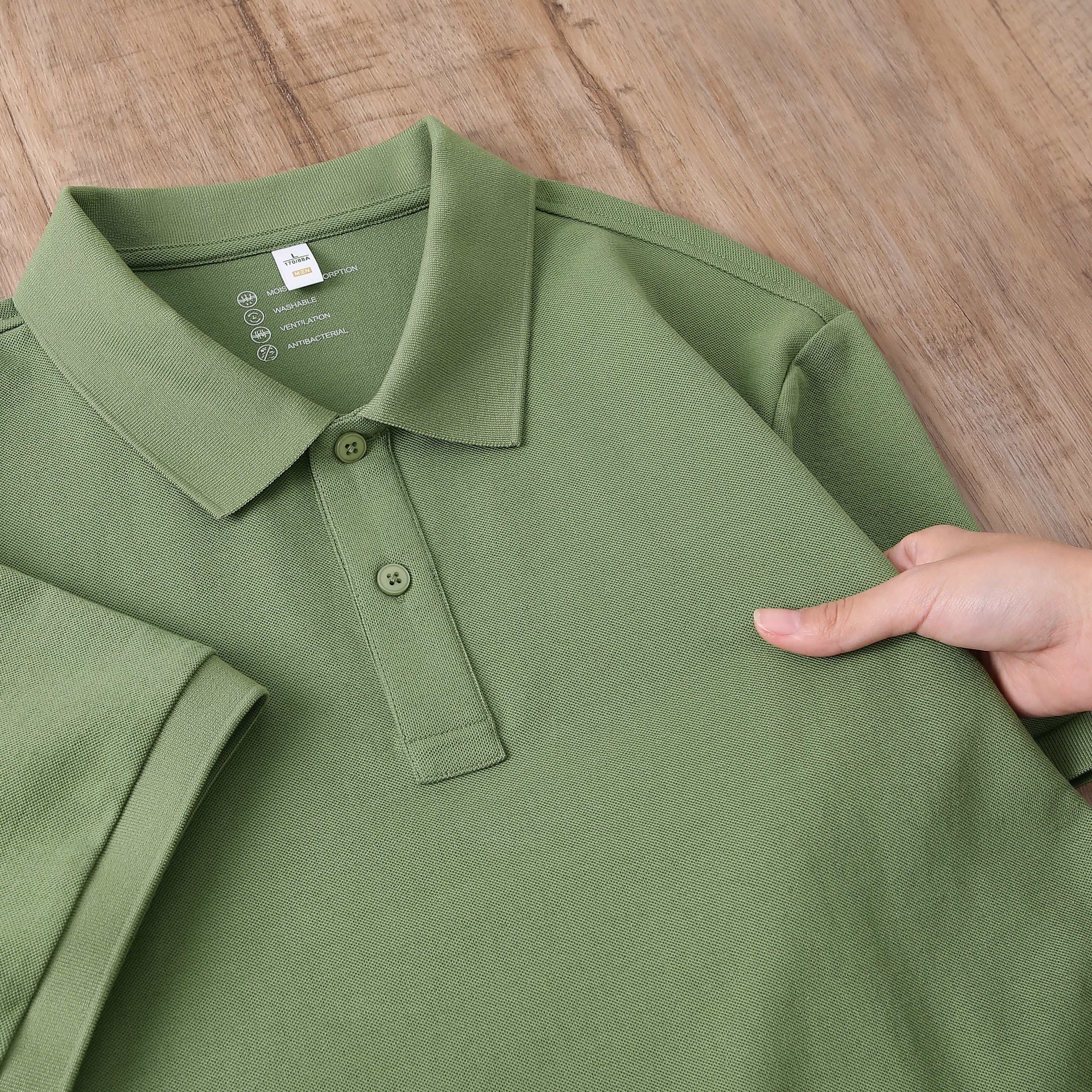 Classic Casual Style Custom Polo Shirts STSD900