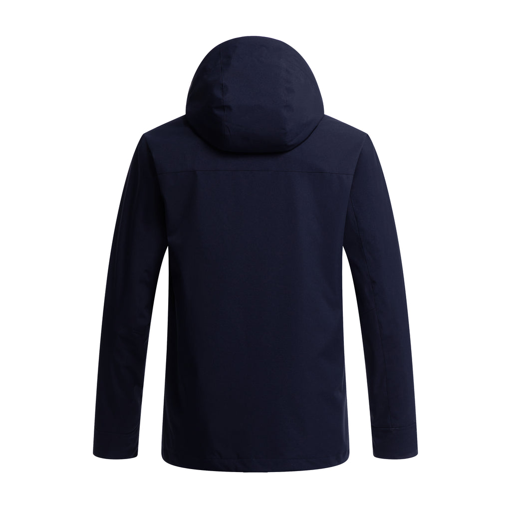 Unisex Waterproof Three-in-One Outdoor Work Coat Warm Zipper Jacket STJY3561