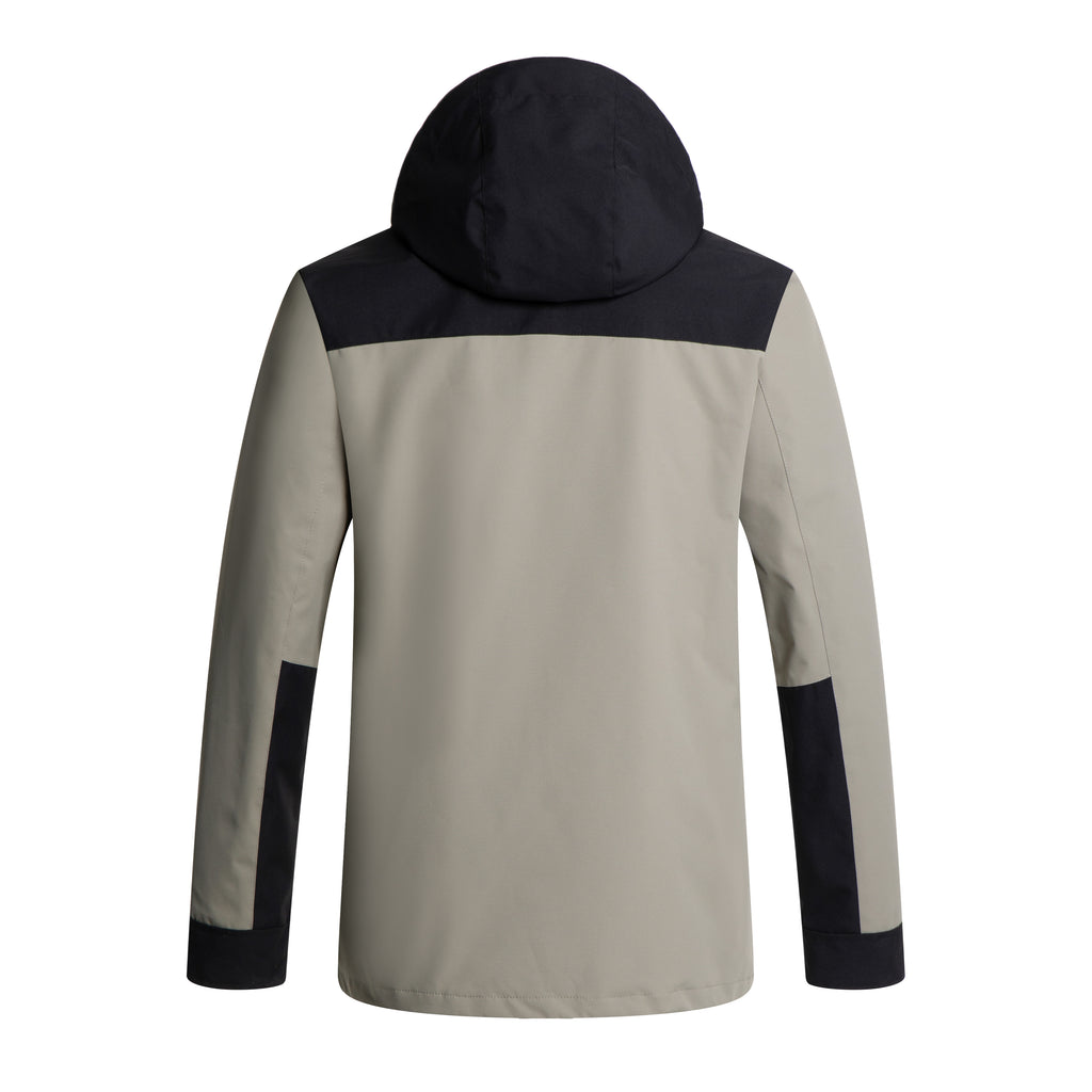 Unisex Waterproof Three-in-One Outdoor Work Coat Warm Zipper Jacket STJY3561