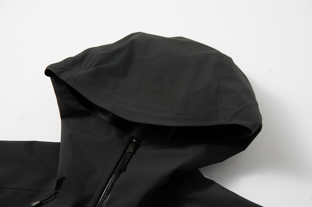 Hooded Lightweight Unisex Waterproof Raincoat Breathable Outdoor Jackets for Hiking STJY23012