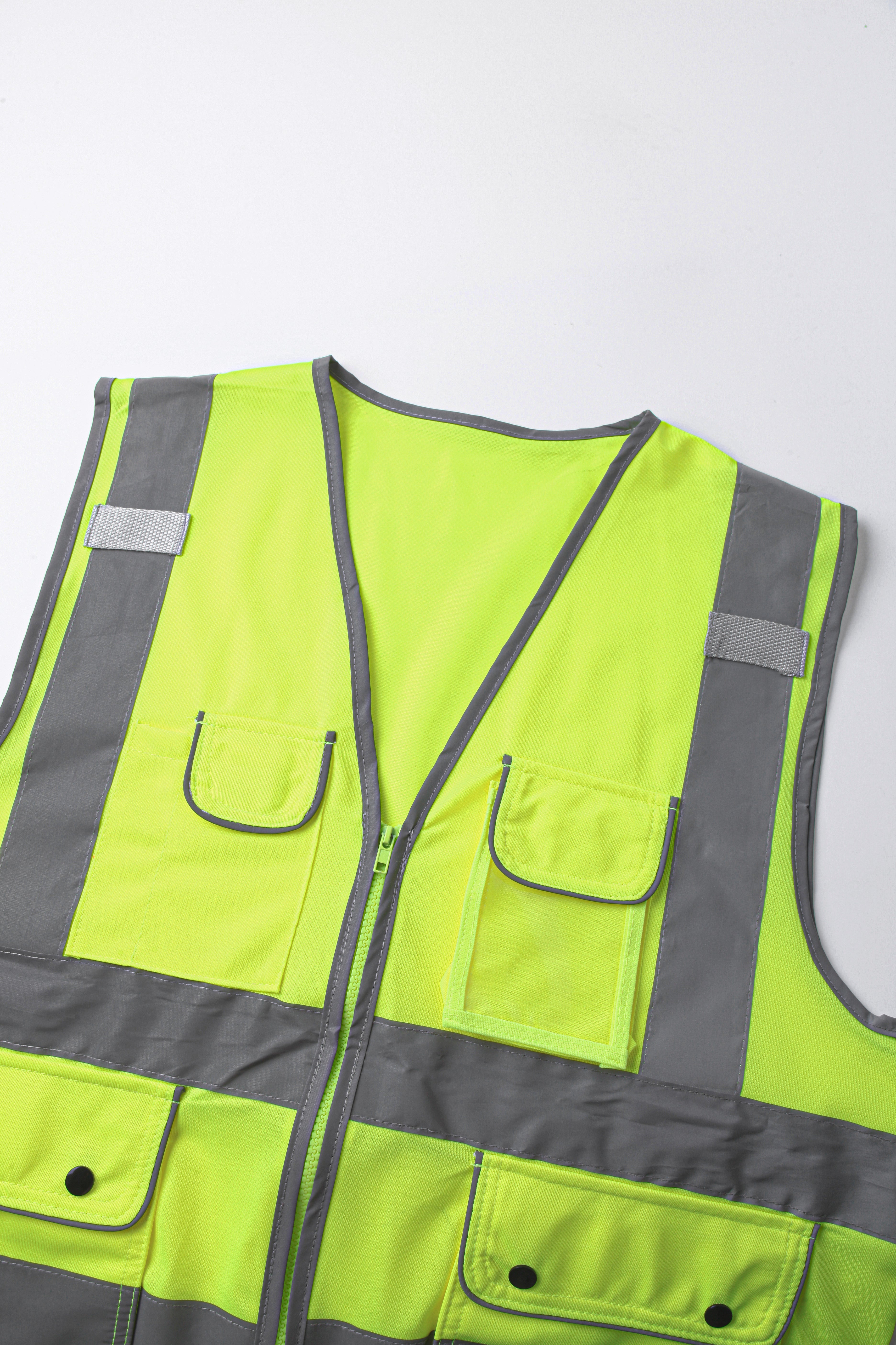 Customizable Hi Visibility Reflective Vest for Road Worker Safety Workwear STV5005