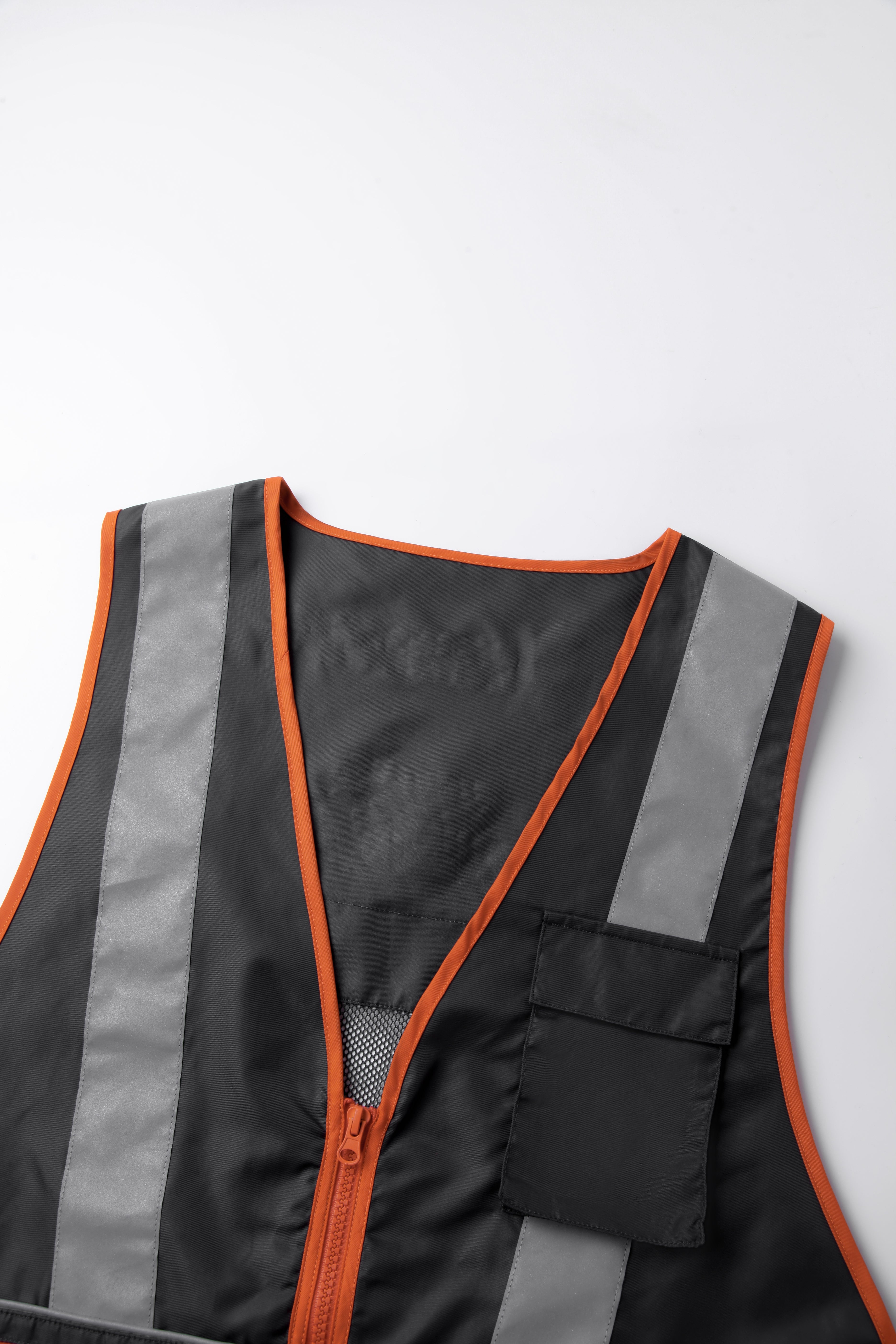Industrial Safety Construction Work Safety Vest Reflective Vest with Pockets STV5007