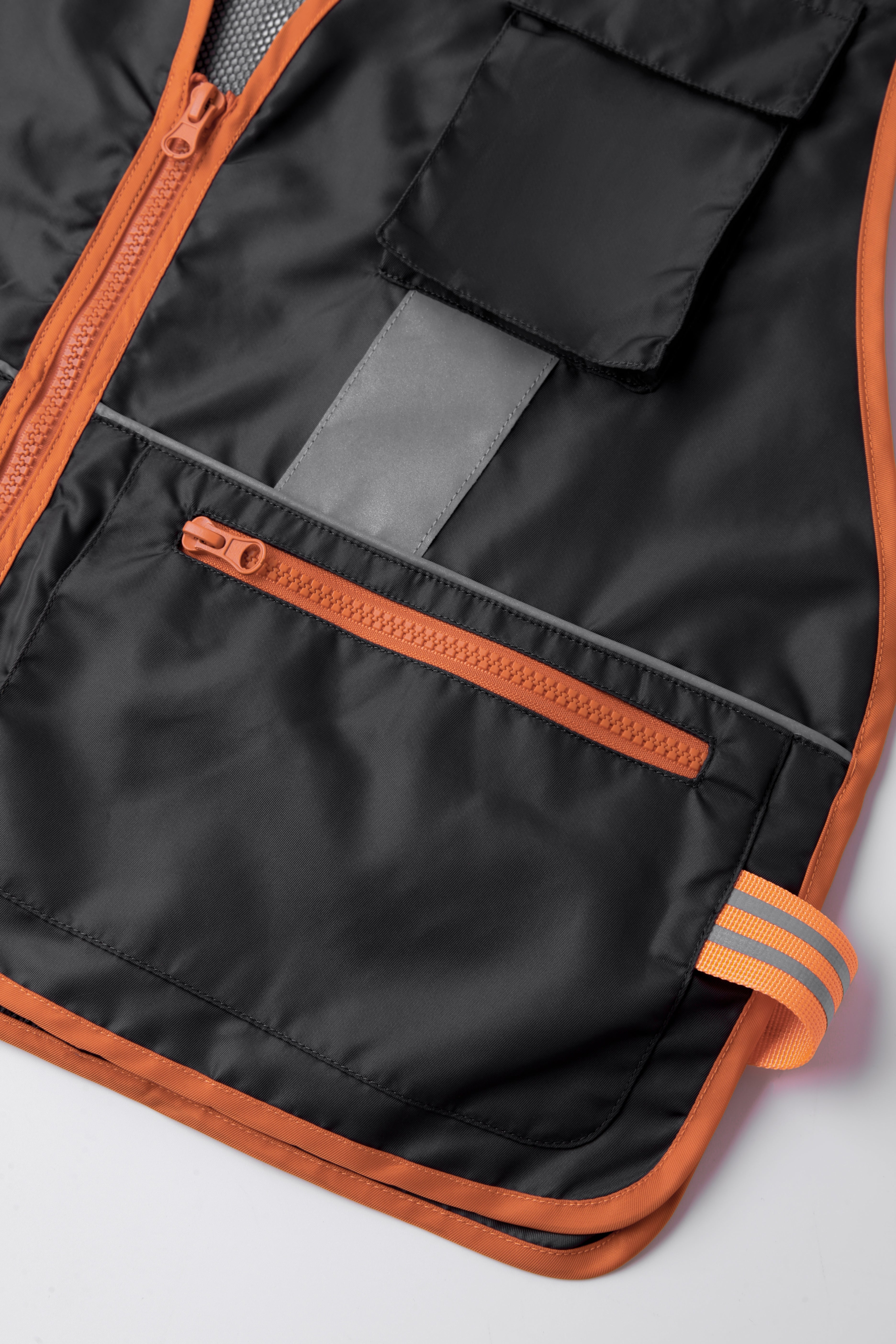 Industrial Safety Construction Work Safety Vest Reflective Vest with Pockets STV5007