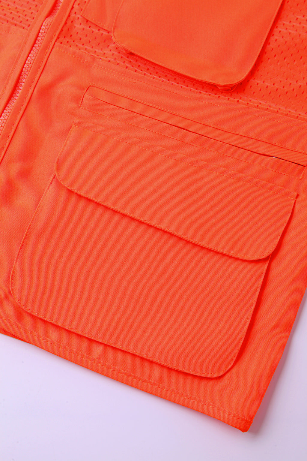 Factory Custom Security Vest Reflective Two-color Pocket Clothing Road Safety Vest With Logo STV5008