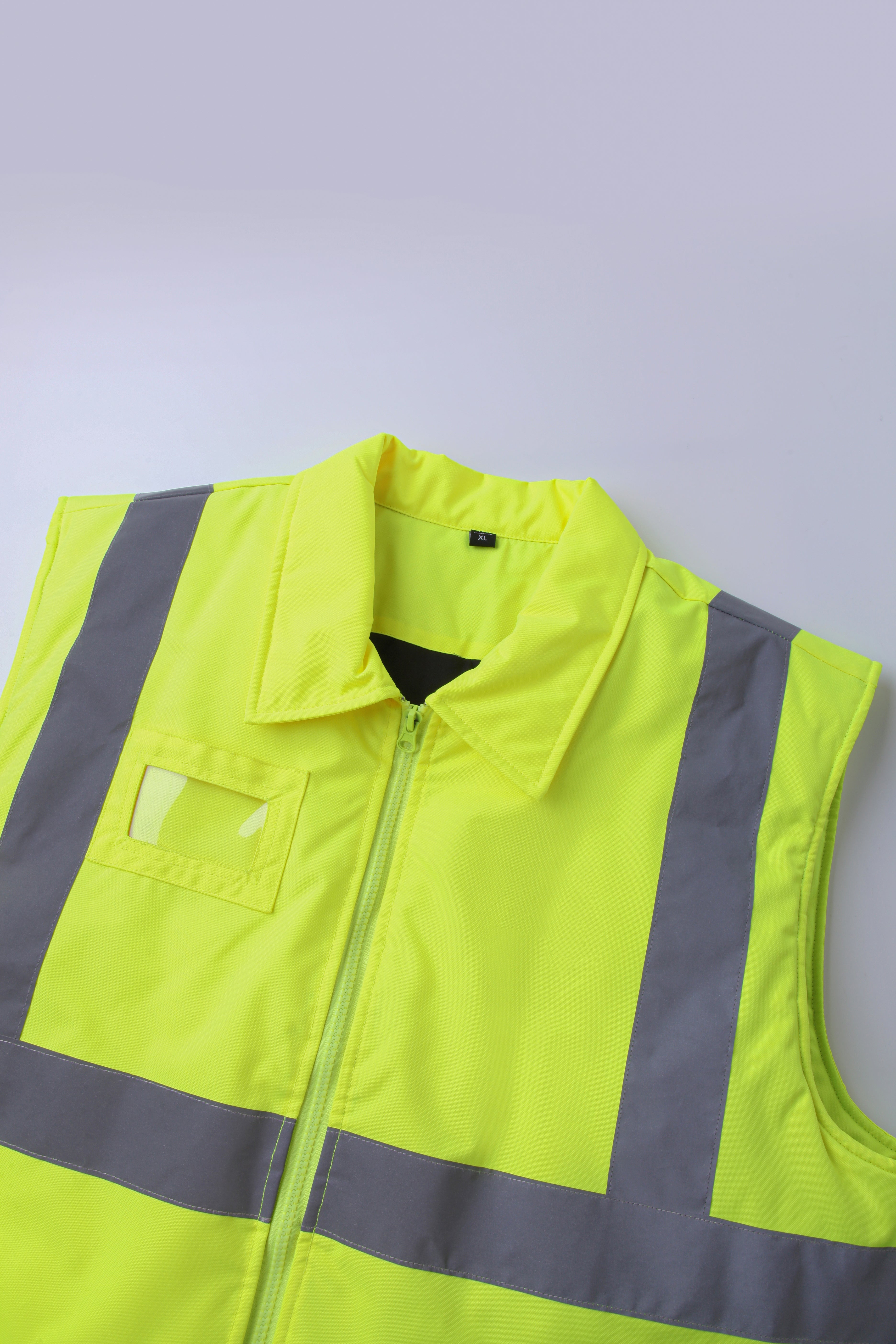 Safety Clothing Multiple Functions Traffic and Road Safety Breathable Mesh Fabric High Gloss Reflective Safety Vest STV5009
