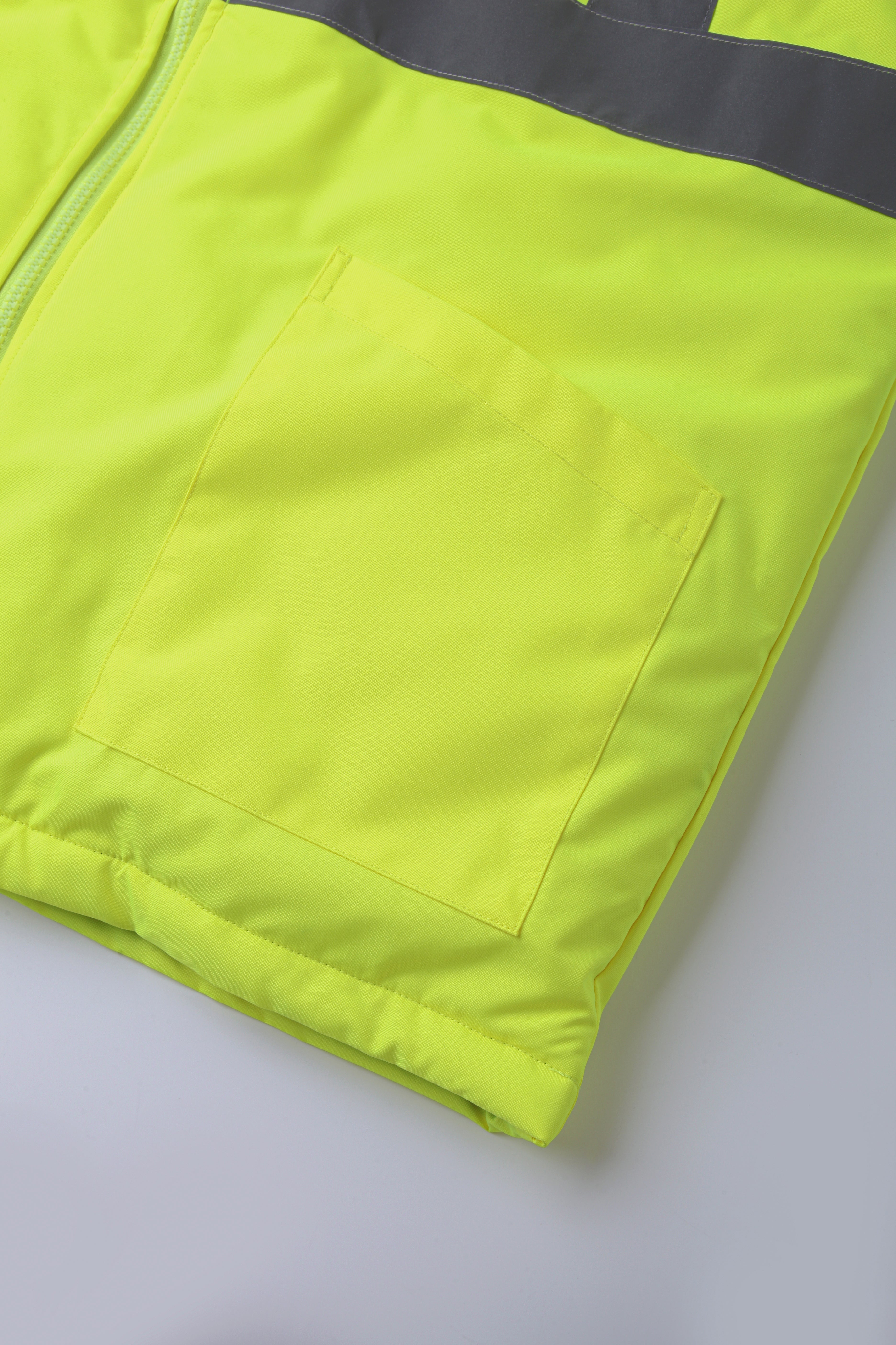 Safety Clothing Multiple Functions Traffic and Road Safety Breathable Mesh Fabric High Gloss Reflective Safety Vest STV5009