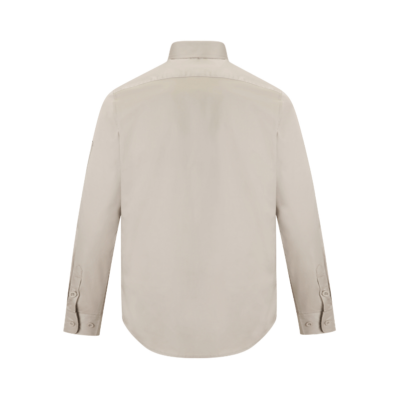 Light-colored loose Antistatic treatment long-sleeved work shirt STS5002