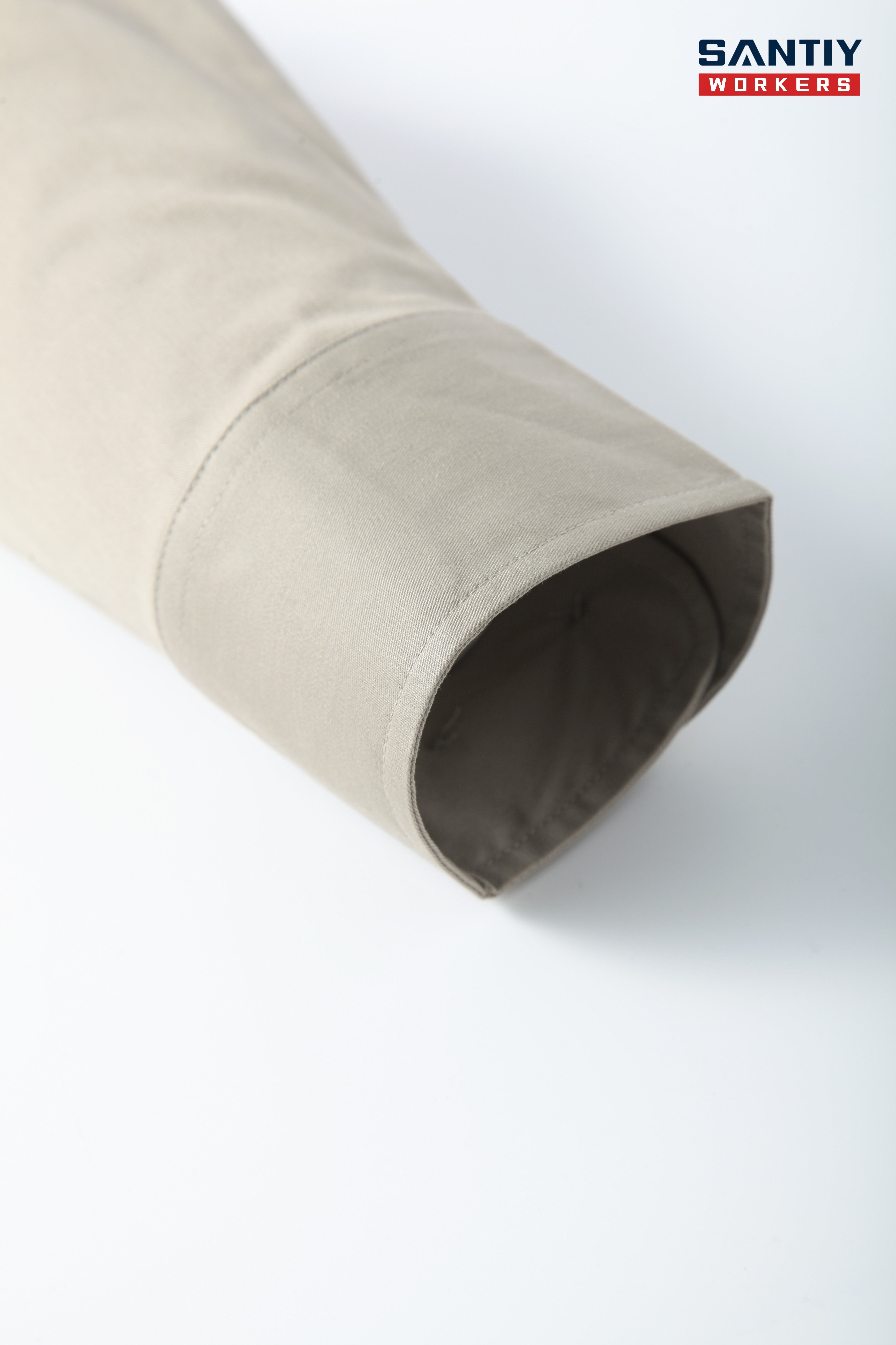 Light-colored loose Antistatic treatment long-sleeved work shirt STS5002