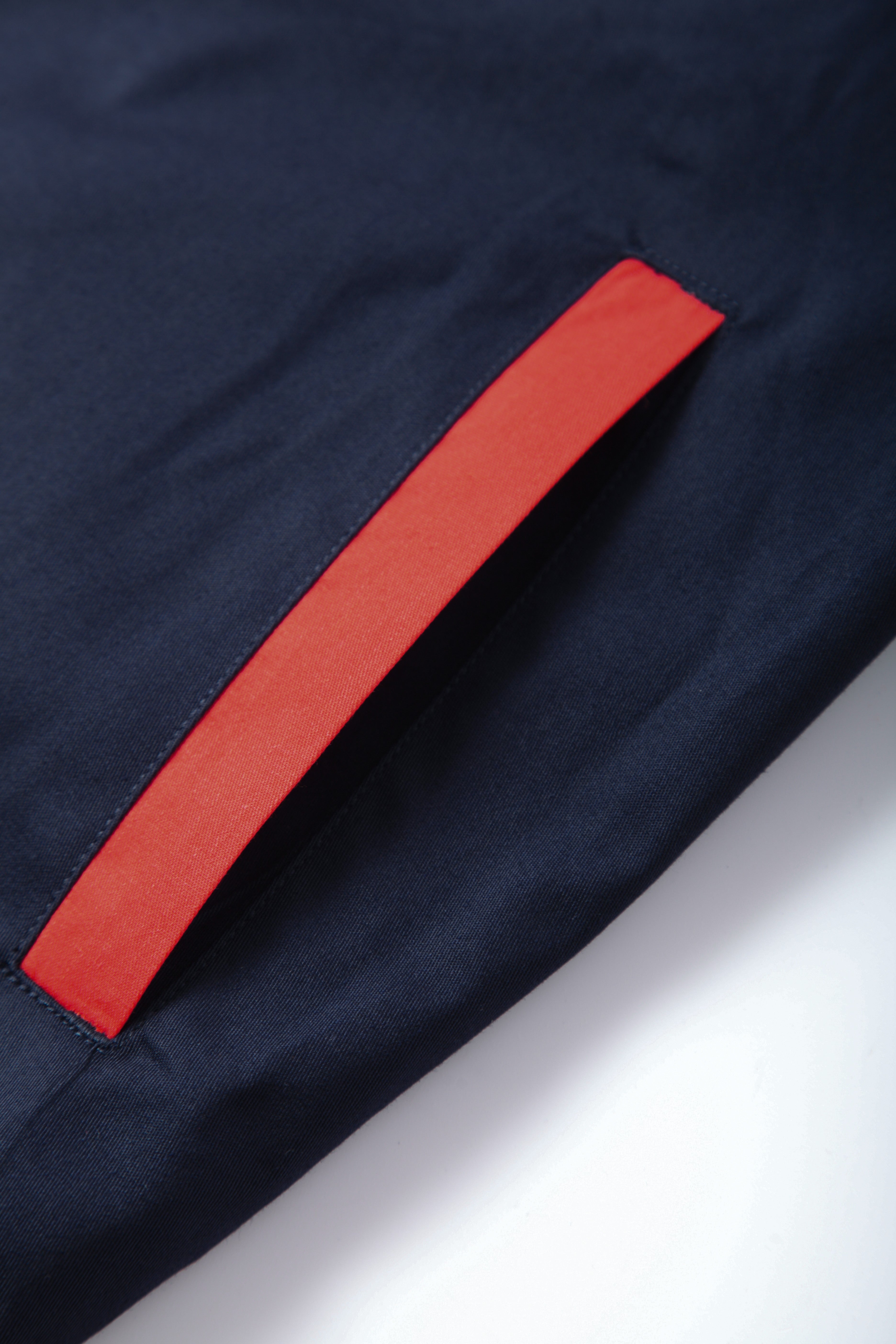 Orange and Black Hi Vis Colorblock Long-sleeved Industrial Safety Jacket STH5002