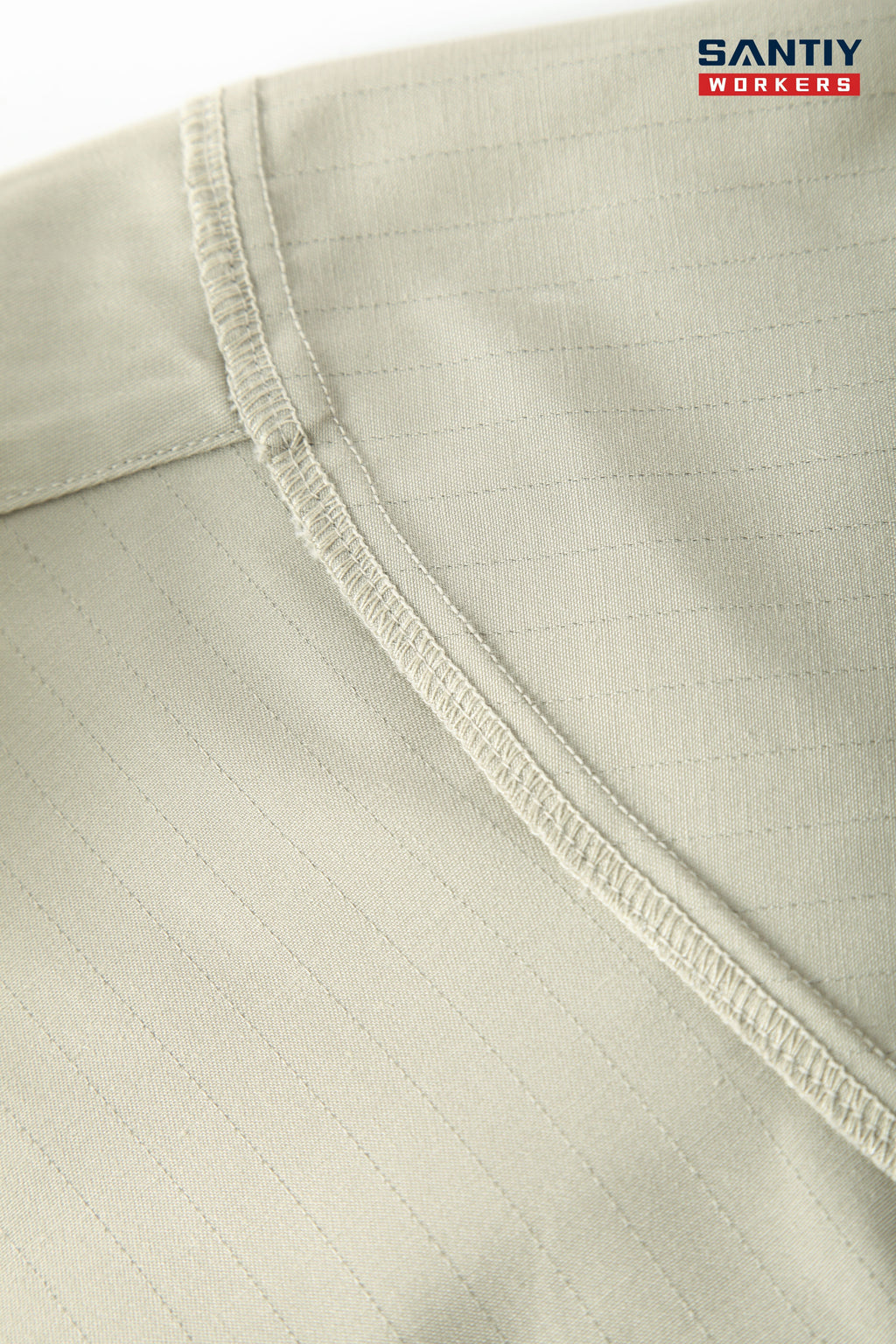 Light-colored loose Antistatic treatment long-sleeved work shirt STS5002