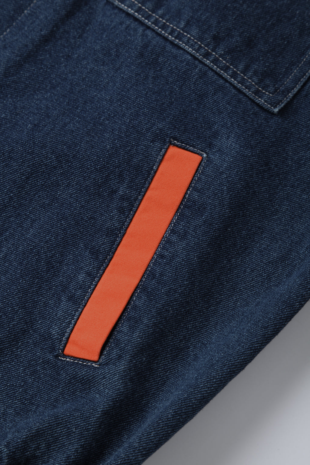 Hi Vis Reflective Strips Denim Long Sleeve Industrial Safety Jacket STJ5002