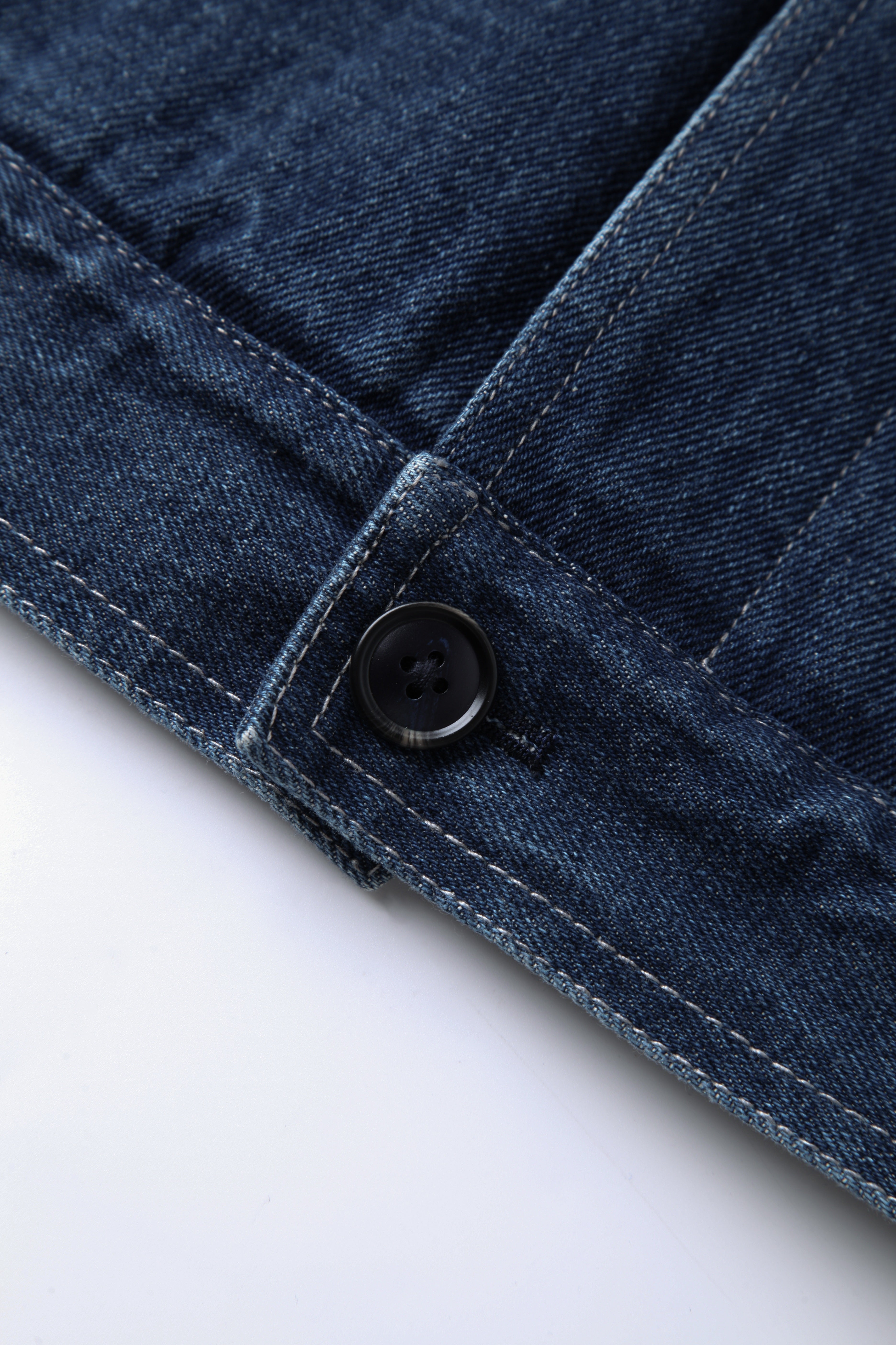 Hi Vis Reflective Strips Denim Long Sleeve Industrial Safety Jacket STJ5002