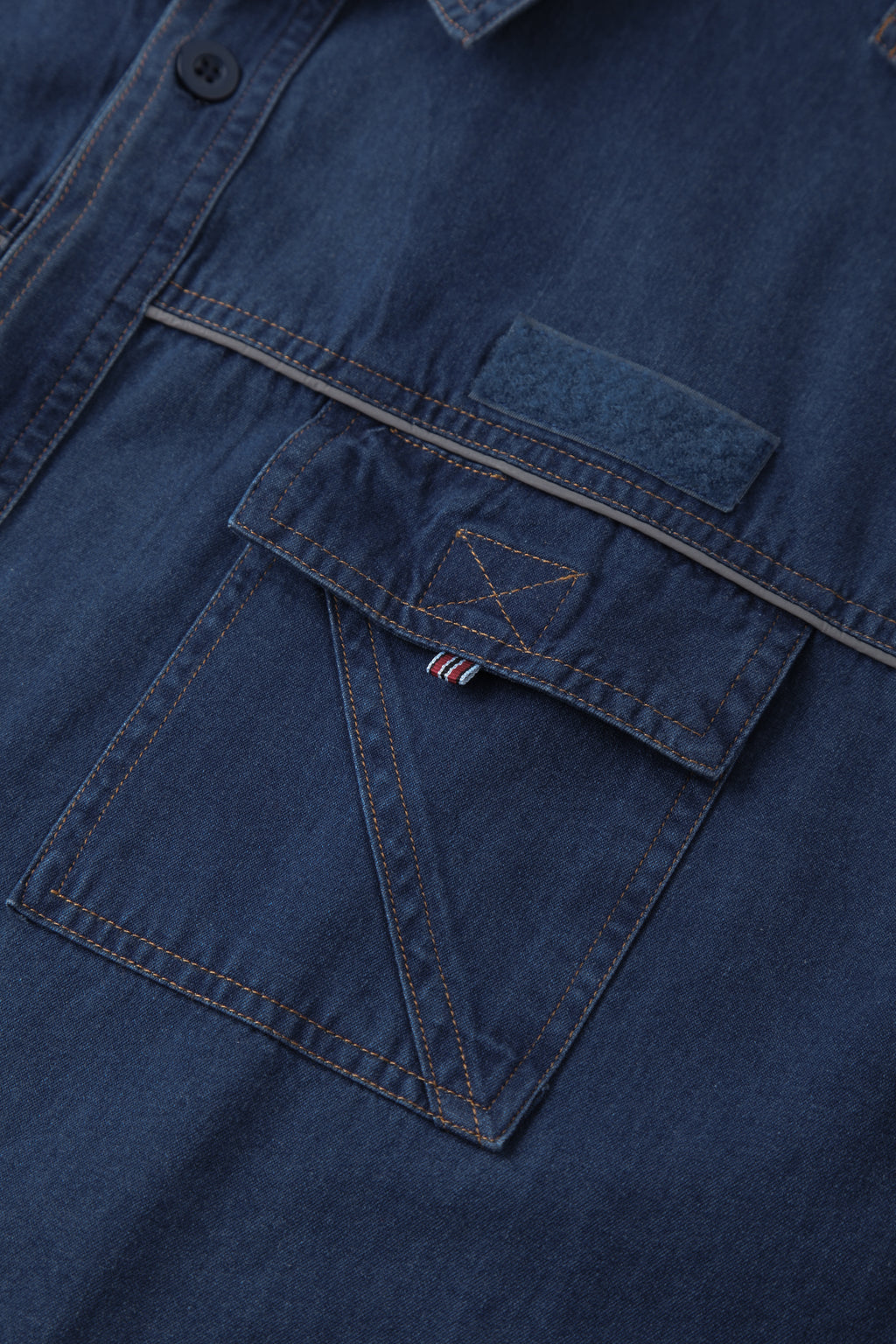 Plus Size Men's Casual Work Jacket with Long Sleeves Summer T/C Material STJ5006