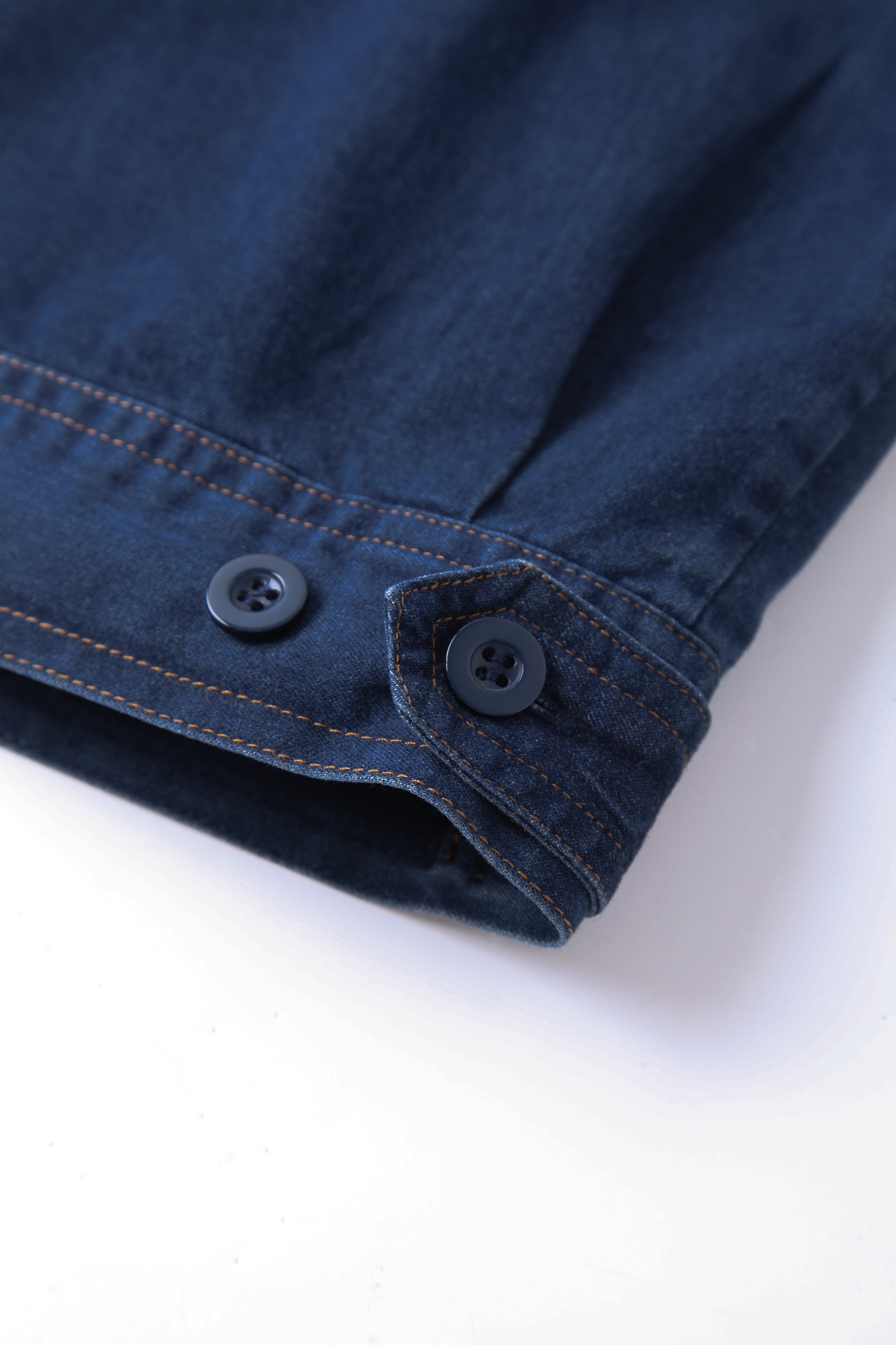 Plus Size Men's Casual Work Jacket with Long Sleeves Summer T/C Material STJ5006