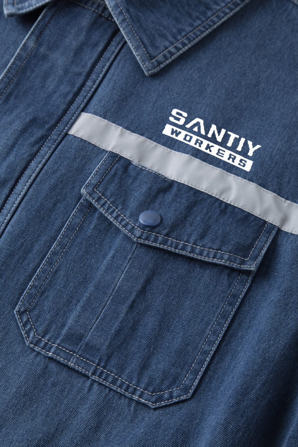 100% Cotton Hi Vis Reflective Safety Coverall FR Workwear STC5001