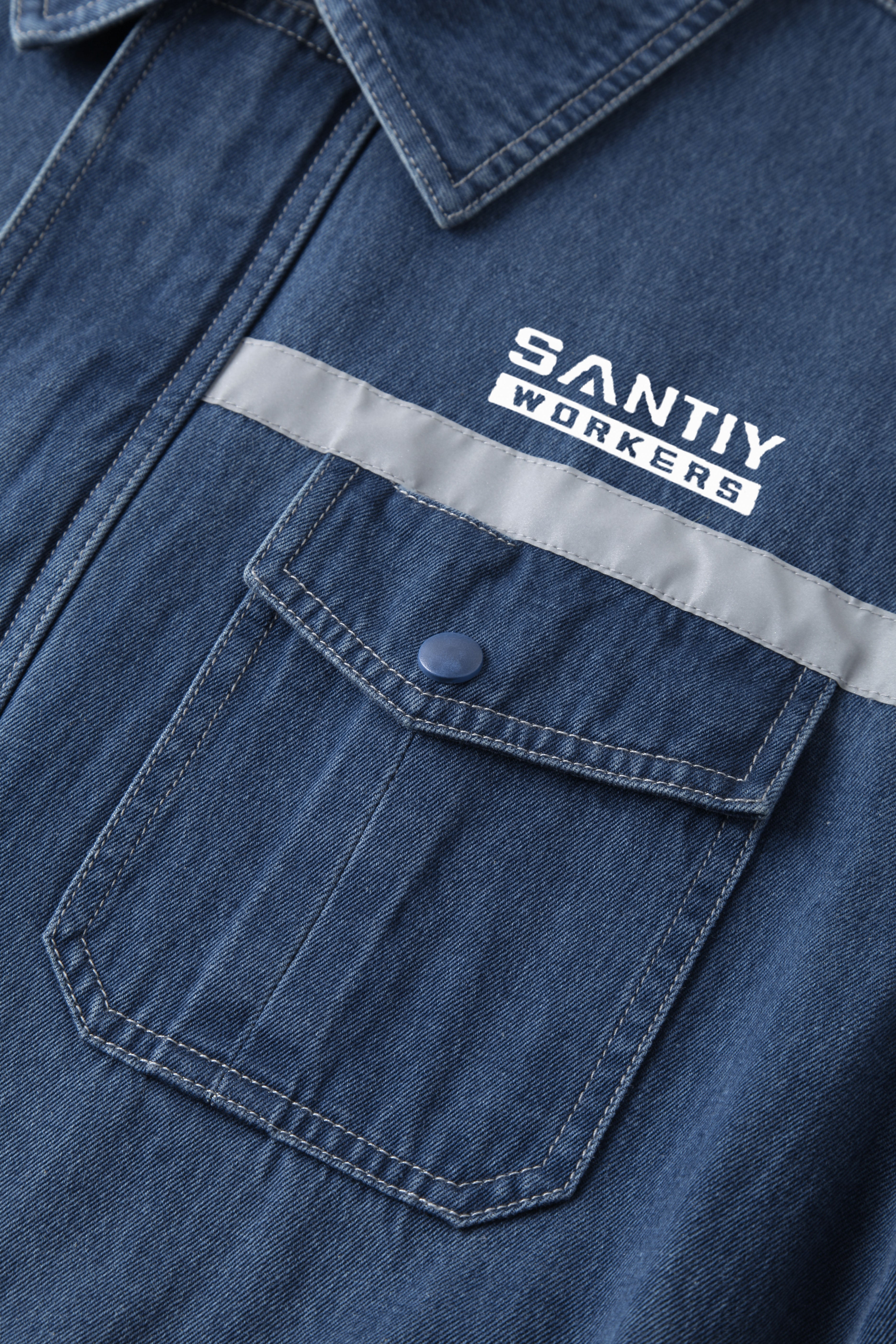 100% Cotton Hi Vis Reflective Safety Coverall FR Workwear STC5001