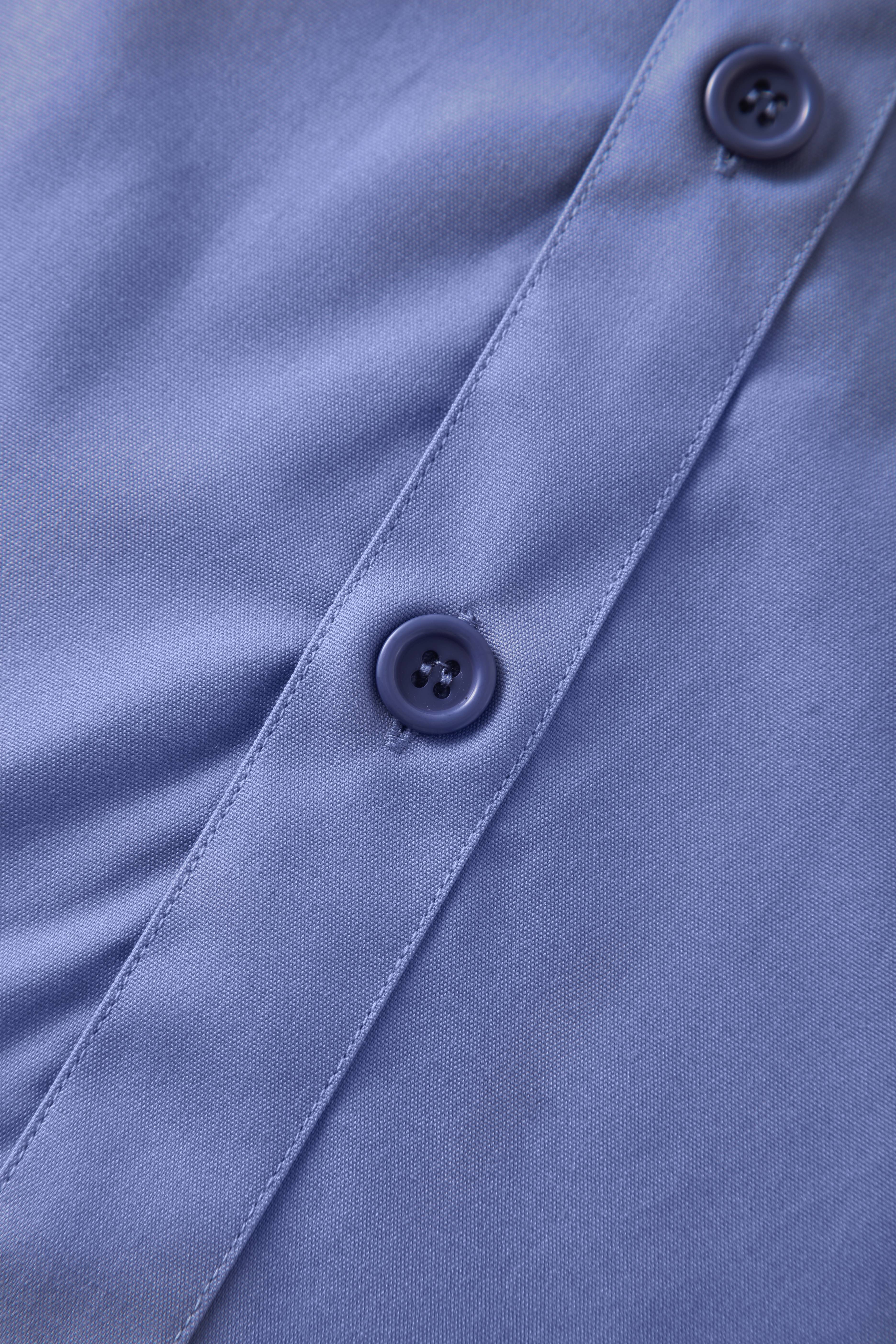 Cotton Polyester Men's Long Sleeves Work Shirts Button Down STS5020