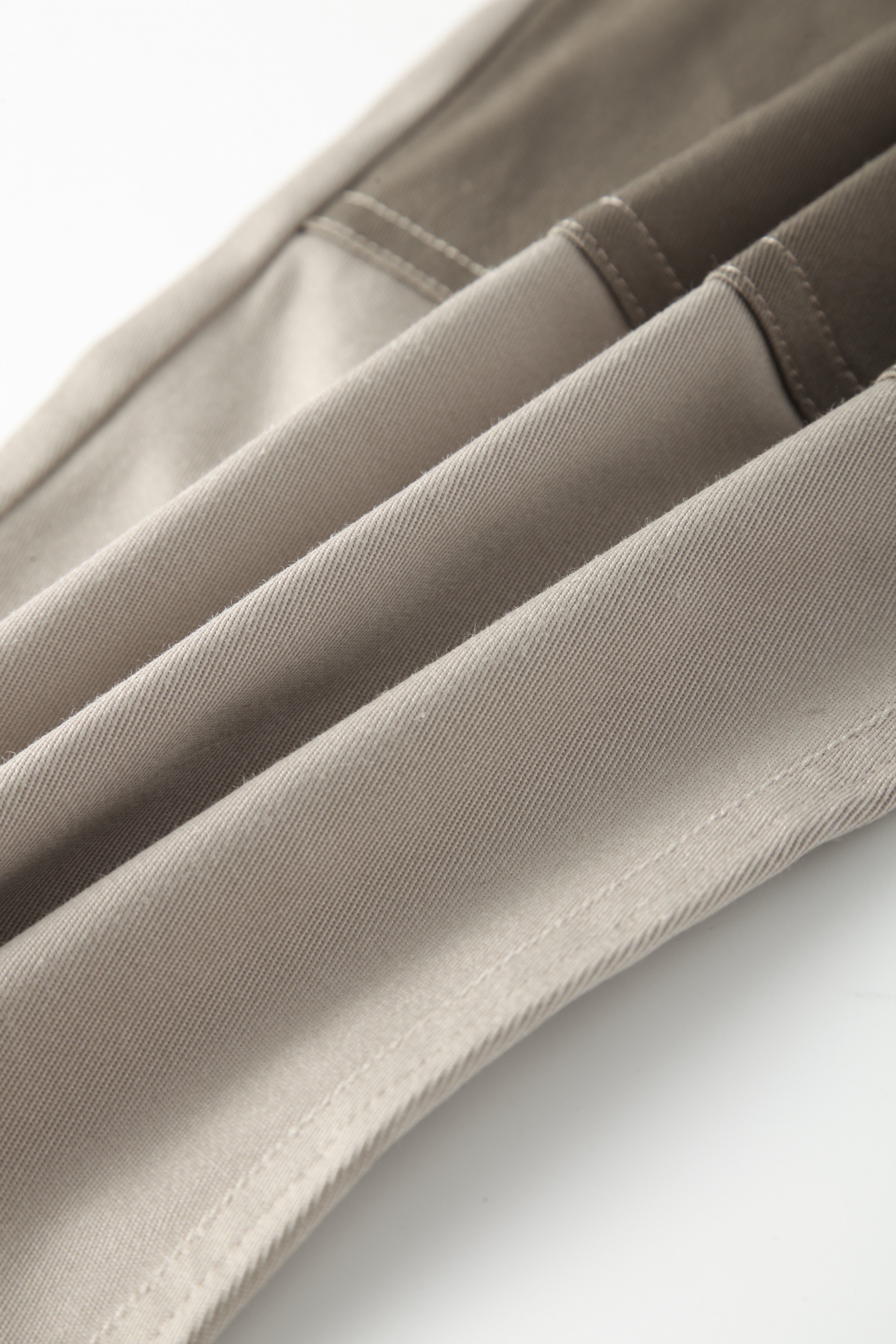 Classic Good Elasticity Men's Khaki Multi-Pocket Work Pant STP5013