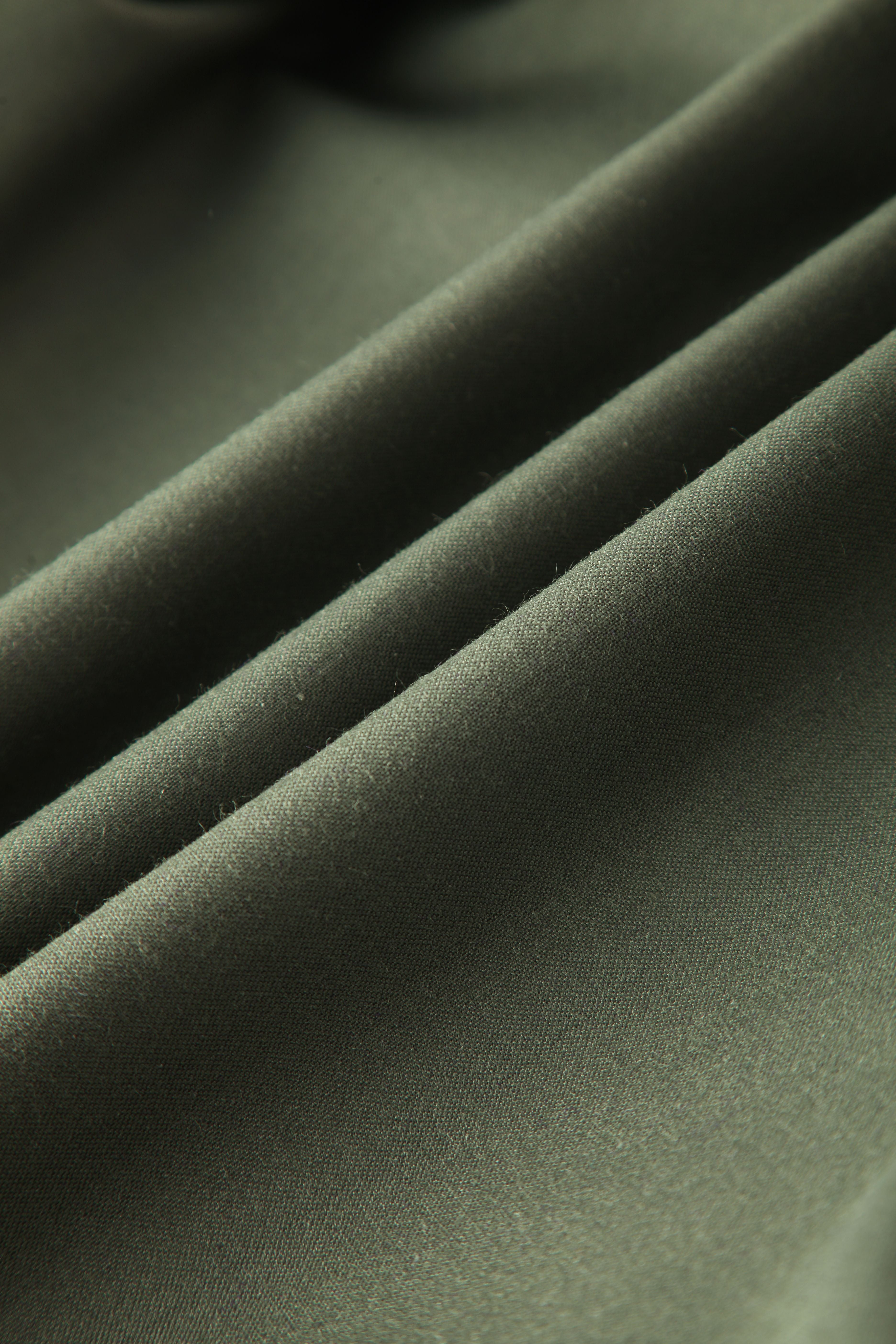 Olive Green Uniform Stand Collar Men's Workwear Jacket STJ5013