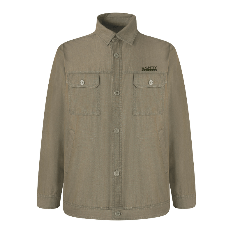 Autumn and Winter Long Sleeves Work Jacket Durable Nylon STJ5005