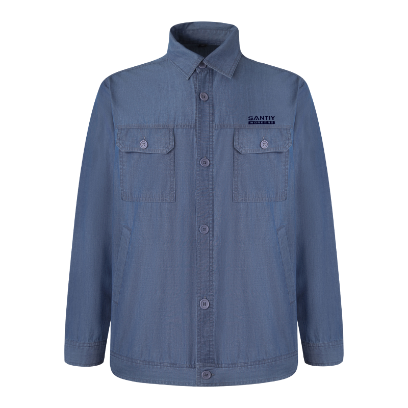 Autumn and Winter Long Sleeves Work Jacket Durable Nylon STJ5005