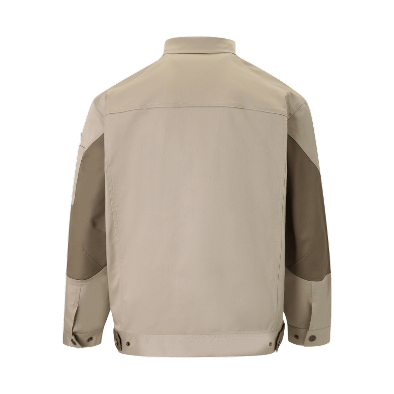 Classic Men's Khaki Flame Retardant Work Jacket STJ5014